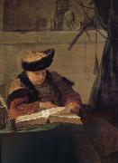 Jean Baptiste Simeon Chardin Reading philosopher Germany oil painting artist